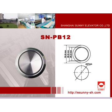 Illuminated Pushbutton Switch for Elevator (SN-PB12)
